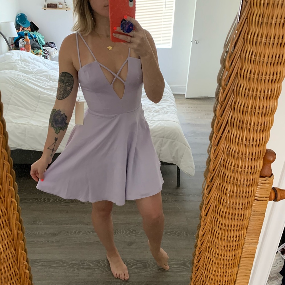 Lavender dress